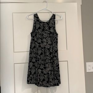 Black shift dress